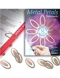 Metal Petals Bookmark