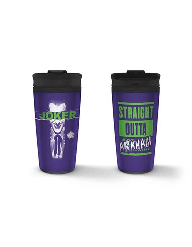 The Joker (straight Outta Gotham) Metal Travel Mug