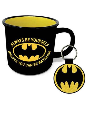 Batman (always Be Yourself Unless You Can Be Batman) Campfire Mug Set