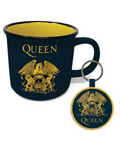 Queen (crest) Campfire Mug Set