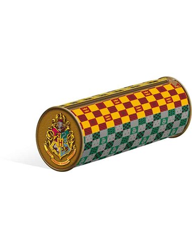 Harry Potter (house Crests) Barrel Pencil Case