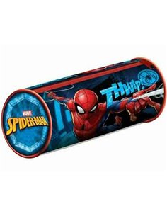 Spider Man (web Strike) Barrel Pencil Case