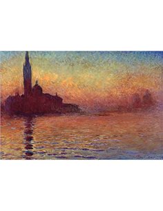 Claude Monet (san Giorgio Amggiore At Dusk) Maxi Poster