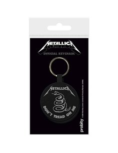 Metallica (don't Tread On Me) Woven Keychain