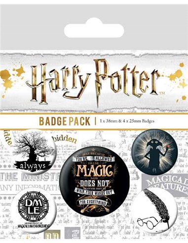 Harry Potter (symbols) Badge Pack