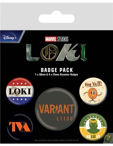 Loki (tva) Badge Pack