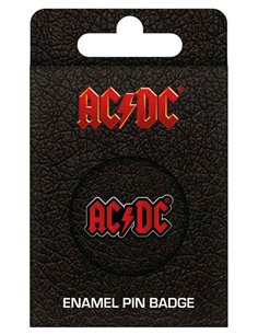 Ac/dc (logo) Emanel Pin Badge