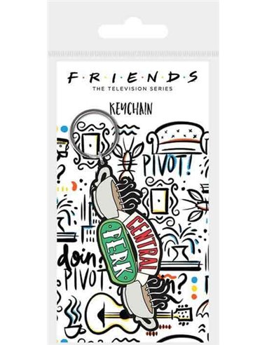 Friends (central Perk) Rubber Keychain