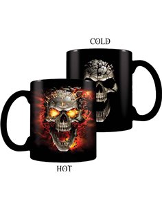 Spiral (skull Blast) Heat Changing Mug