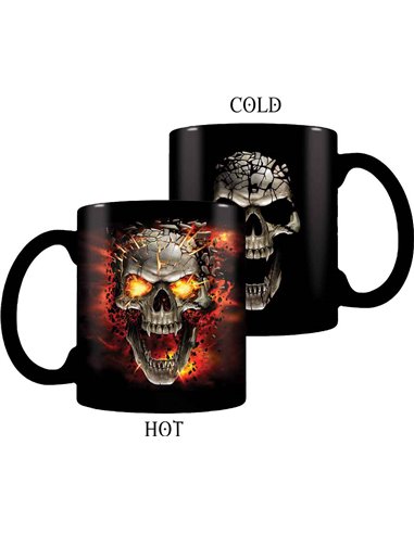 Spiral (skull Blast) Heat Changing Mug