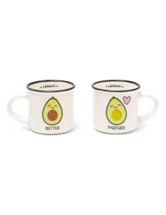 Espresso For TwO-Coffee MugS-Avocado