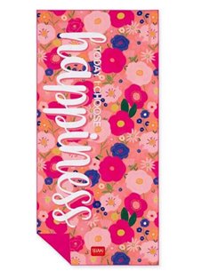 Beach ToweL- Flowers