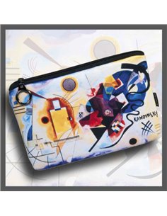 Cosmetic BaG- KandinskY- Yellow Red Blu