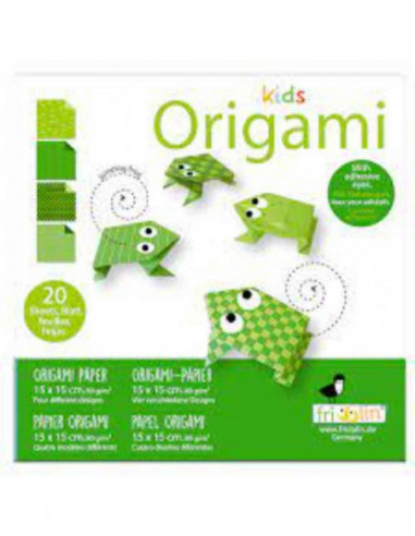 Kids OrigamI- Frog