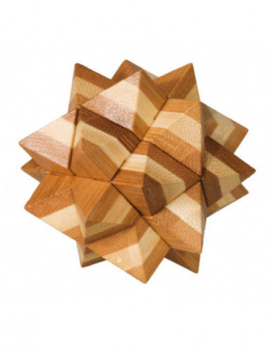 IQ-TesT-3d Mini Eco Wooden PuzzlE-Star