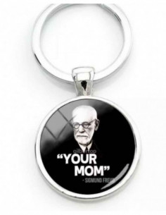 Art Keyring DoublE-SideD- S. Freud