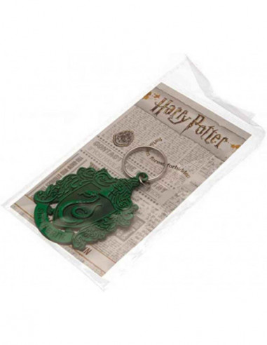 Harry Potter (slytherin Crest) Metal Keychain