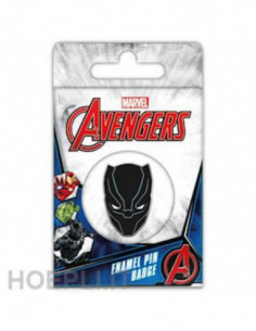 Marvel Avengers Black Panther 9warrior King) Emanel Pin Badge