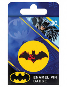 Batman (red) Emanel Pin Badge