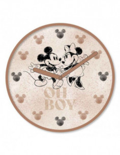 Mickey Mouse (blush) Clock