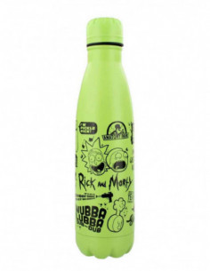 Rick And Morty (quotes) Metal Drink Bottle