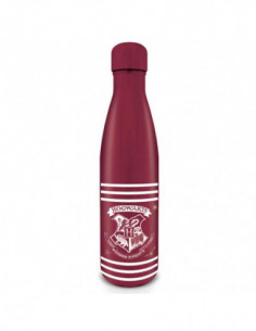 Harry Potter (crest & Stripes) Metal Drinks Bottle