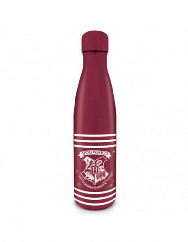 Harry Potter (crest & Stripes) Metal Drinks Bottle