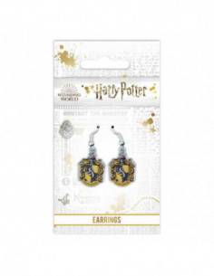 Harry Potter Hufflepuff Crest Earrings