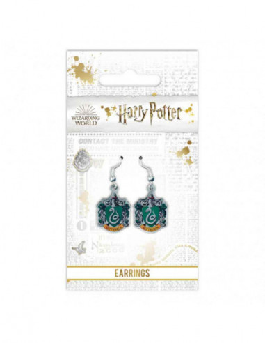 Harry Potter Slytherin Crest Earrings