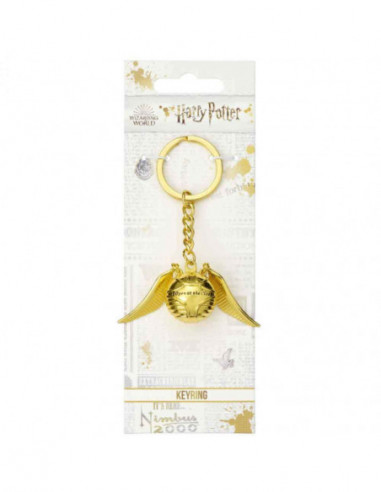 Harry Potter Golden Snitch 3d Keyring