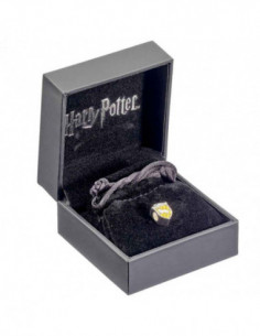 Harry Potter Sterling Silver Hufflepuff House Shield Spacer Bead