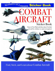 Combat Aircraft Sticker Book