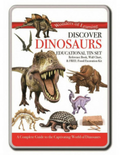 Discover Dinosaurs Educational Tin Set