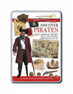 Discover Pirates Educational Tin Set
