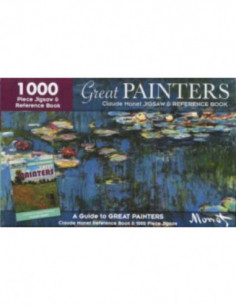 Monet - Great Painters 1000 Pice Jigsaw & Reference Book