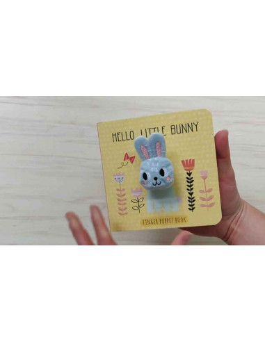 Hello, Little Bunny - Puppy Finger Puppet Book