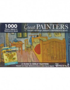 Vincent - Great Painters 1000 Piece Jigsaw & Reference Book