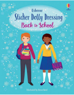 Sticker Dolly Dressing Back To School