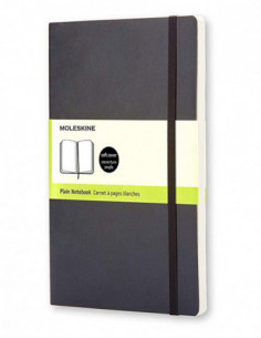 Classic Plain Notebook Sm Black (soft Cover)