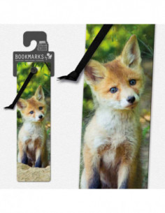 Red Fox 3d Bookmark