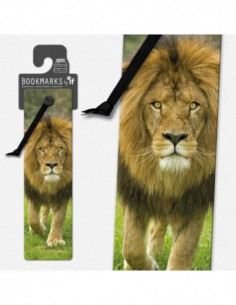 African Lion 3d Bookmark