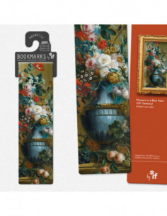 Flowers In A Blue Vase Classics Magnetic Bookmark