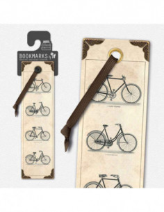 Bicycles Vintage Bookmark