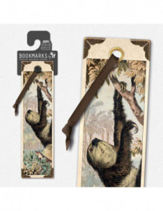 Sloth Vintage Bookmark