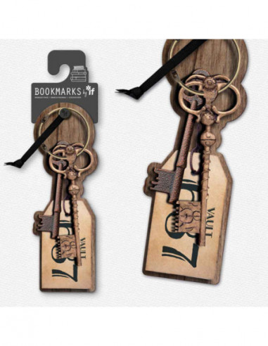 Keys Academia Bookmark