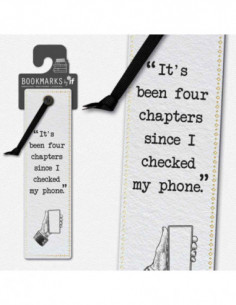 Checked My Phone Literary Bookmark