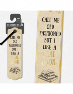 Call Me Old Fashioned Literary Bookmark