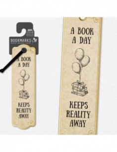 A Book A Day Literary Bookmark