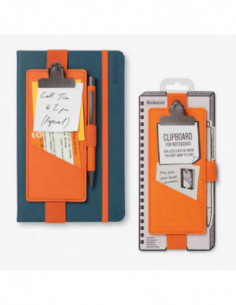 Bookaroo Clipboard For Notebooks - Orange