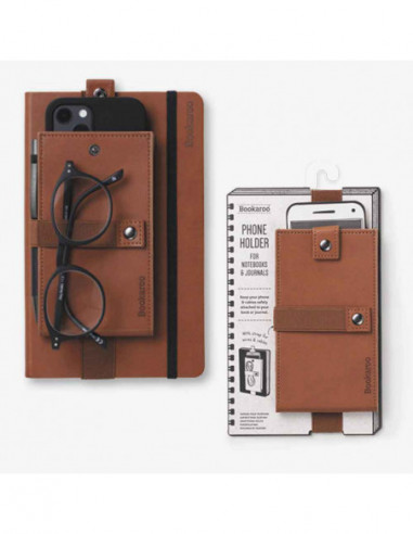 Bookaroo Phone Holder - Brown